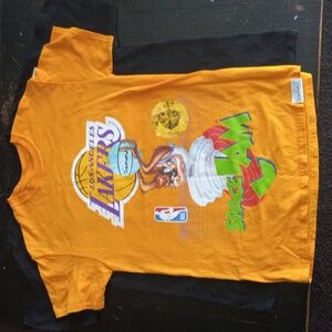Space Jam Lakers t-shirt
